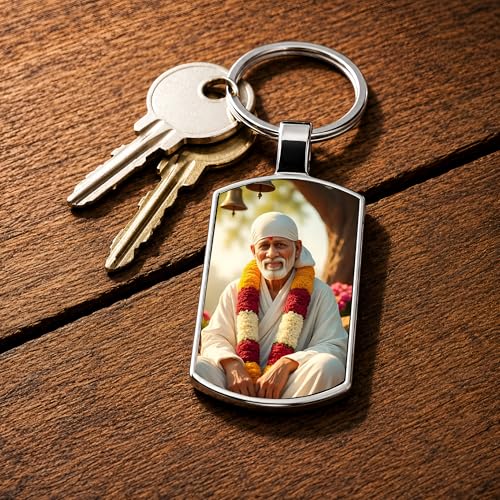 Image of Premium Printed Metal Keychain for Men & Women | High-Definition Artwork Print | Durable Key Ring for Car, Bike, Home & Office Keys | Stylish Decorative Key Holder Gift