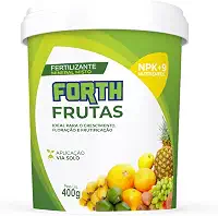 Adubo Fertilizante Forth Frutas 400g Favorece Frutificacao do Pomar