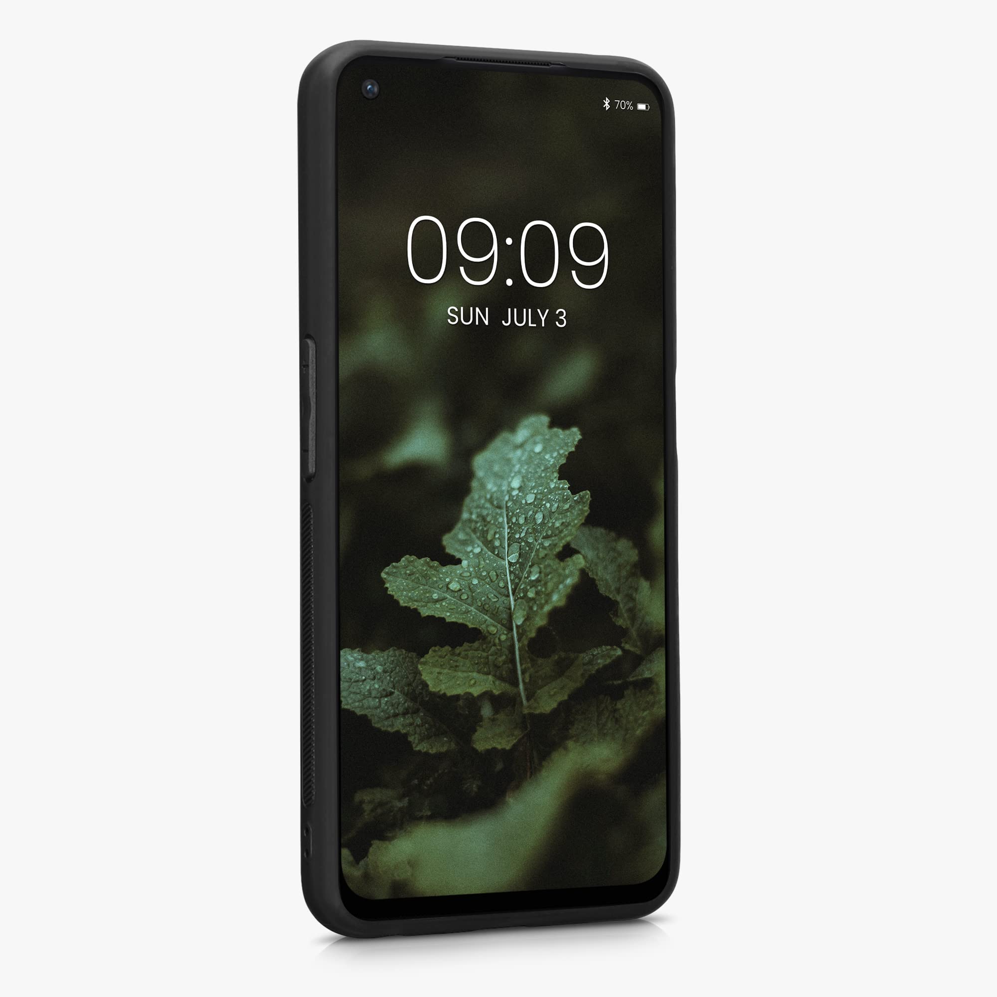 Kwmobile Custodia Con Cordino Per OnePlus Nord CE 2 Lite 5G - Cover TPU Trasparente/nera