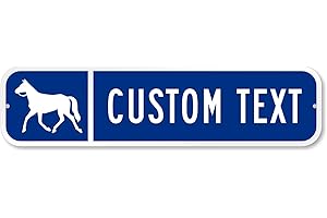 Customized Horse Crossing Sign: Enhance Road Safety and Protect Equines
