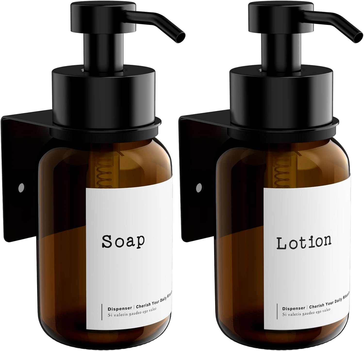 Shampoo and Conditioner Dispensers, Wall Mounted Soap