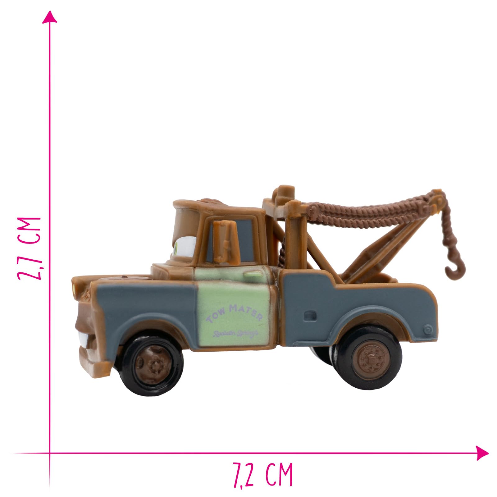 Bullyland 12786 - Walt Disney Cars 2 - Cricchetto Mater