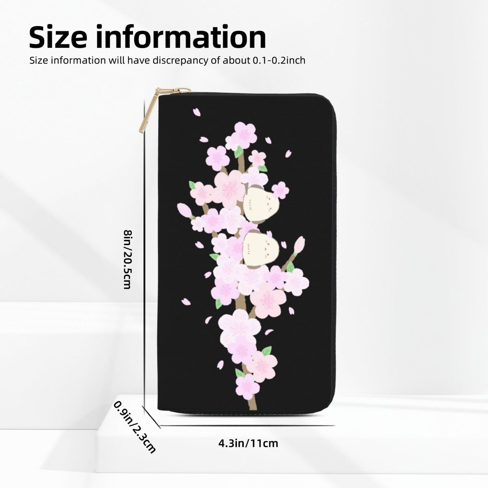 花柄と鳥のデザイン 長財布 Amazon.co.jp: 財布 シマエナガ 鳥柄 桜 長財布 レザー なが