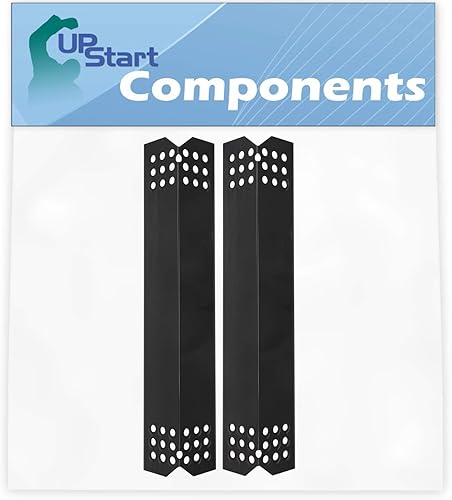 Paquete de 2 piezas de repuesto para parrilla de barbacoa para Dyna-Glo DGB-730SNB-D – Tamor de llama de acero porcelánico compatible con barbacoa,