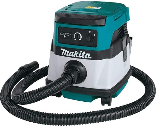 Makita XCV04Z 36V (18V X2) LXTExtractor de polvo seco con cable de 2.1 galones de filtro HEPA, solo herramienta