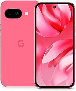Google Pixel 9a with Gemini - Unlocked Android Smartphone with Incredible Camera and AI Photo Editing, All-Day Battery, and Powerful Security - Peony - 128 GB ECOLOGO ECOLOGO