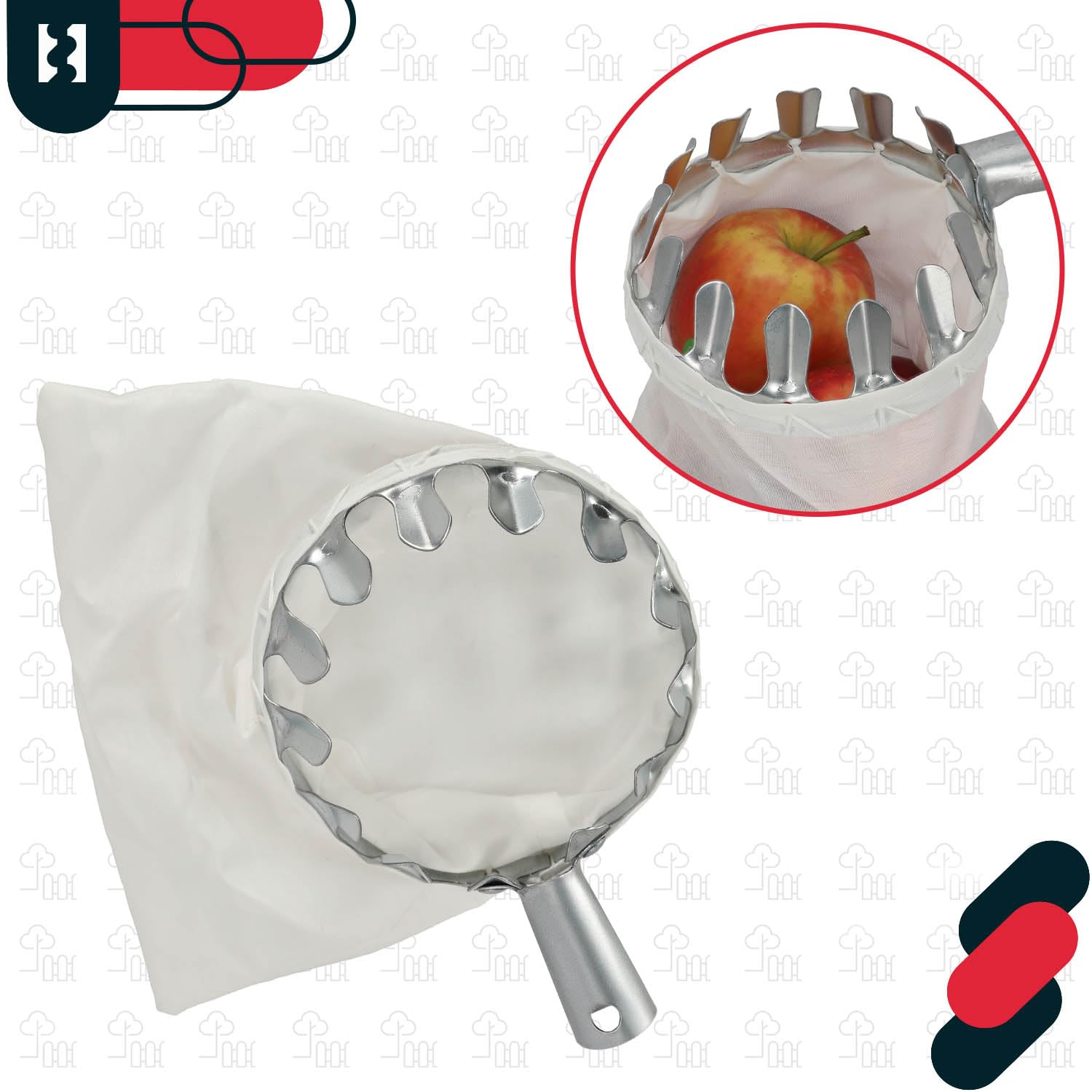 KOTARBAU® Raccoglitrice di Frutta 125mm Arnese per Raccogliere Mele In Alto Guadino Professionale