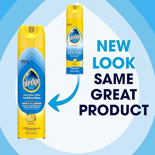 Pledge Everyday Clean Multi Surface Cleaner Aerosol, Dust & Allergen