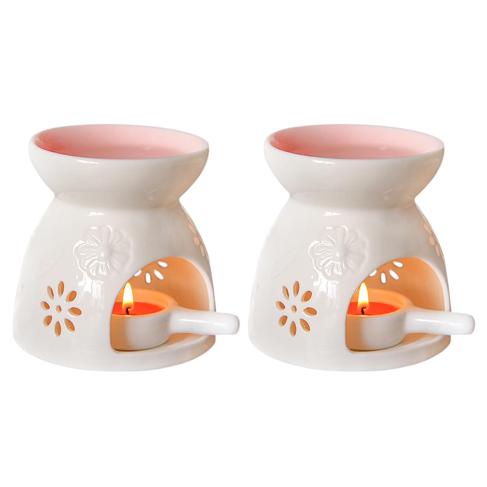 Brûleur d'huiles essentielles pour bougie d'aromathérapie et décoration de chambre