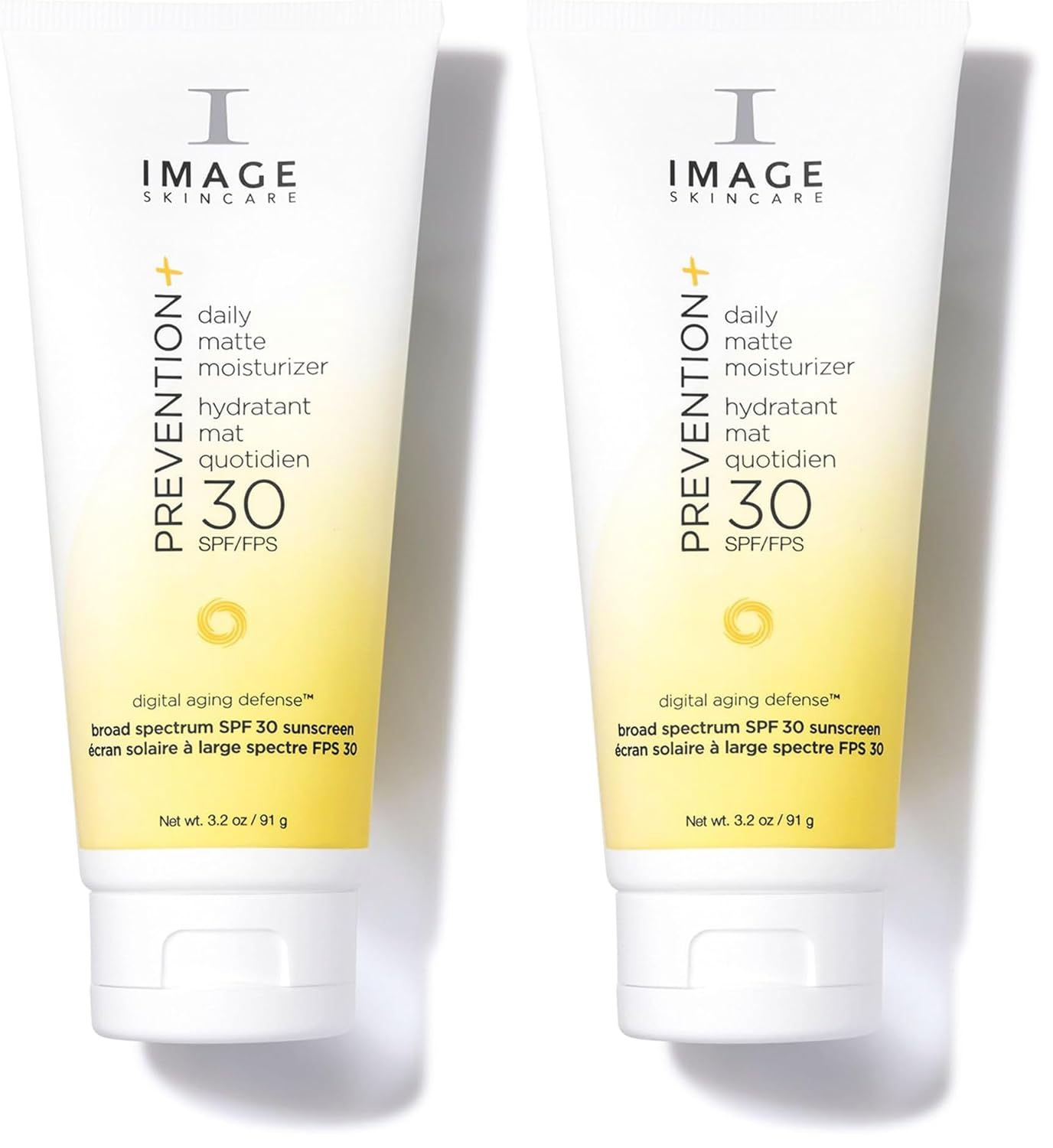 IMAGE Skincare, PREVENTION+ Daily Matte Moisturizer SPF 30, Zinc Oxide Mattifying Face Sunscreen Lotion, Amazon Exclusive, 3.2 oz