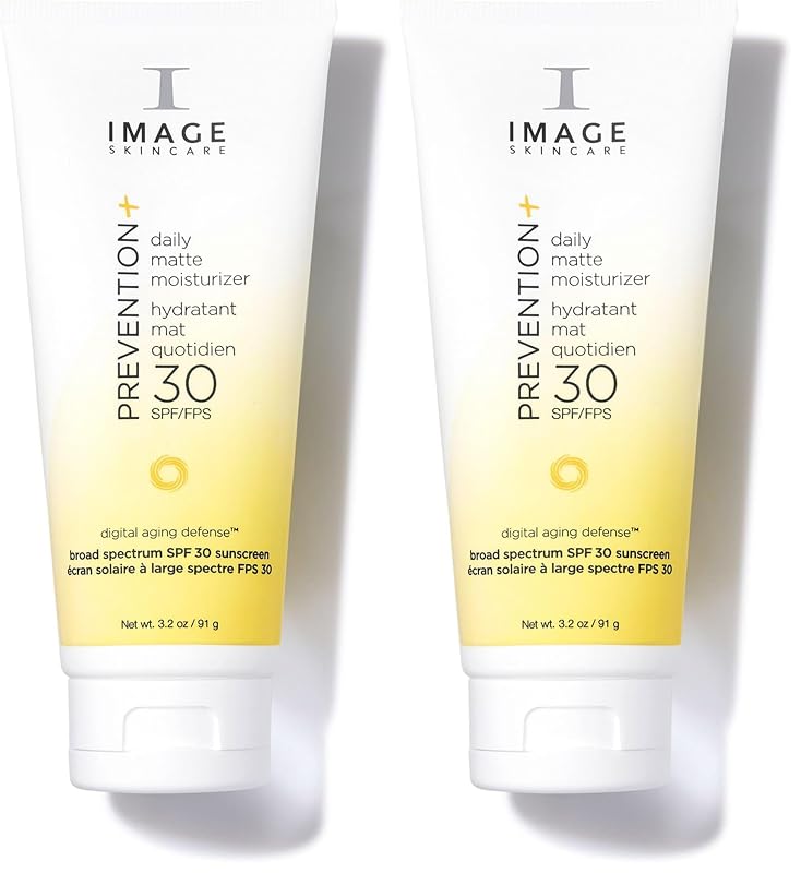 Hidratante facial matte diário IMAGE Skincare PREVENTION+ SPF 30, 90 mL