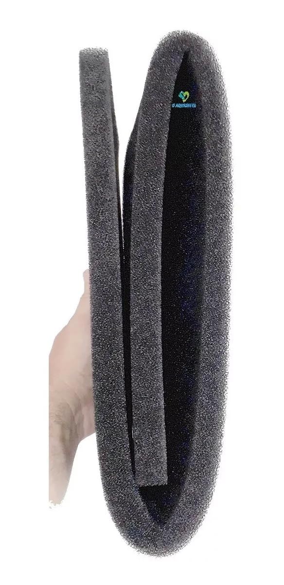 CNZ Esponja biológica para filtro de estanque y acuario, 39 x 6 pulgadas, paquete de 4