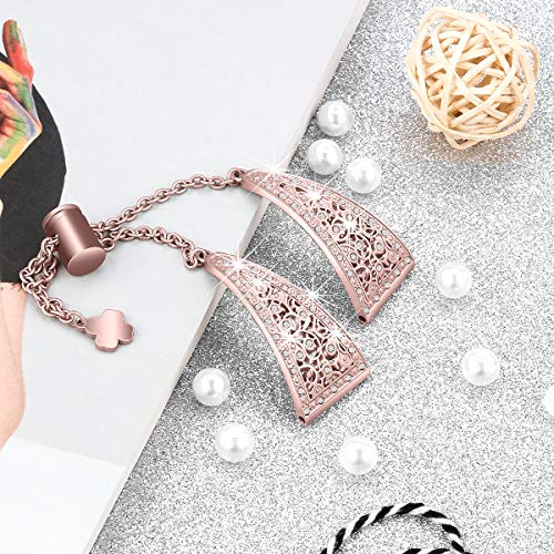 Correa metálica con diamantes para RUXINGX G62 miniatura 2