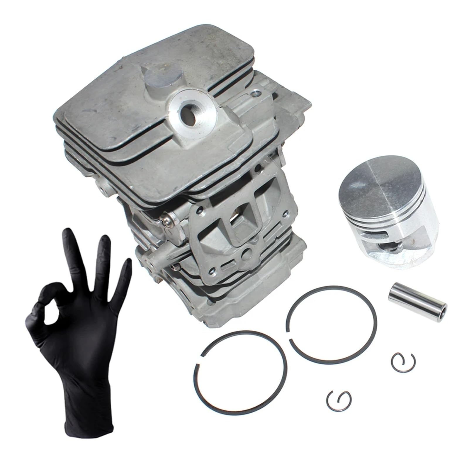 Zestaw tłoka cylindra 42,5 mm Pasuje do piły łańcuchowej Sthil MS231 MS231C PN 1143 020 1203