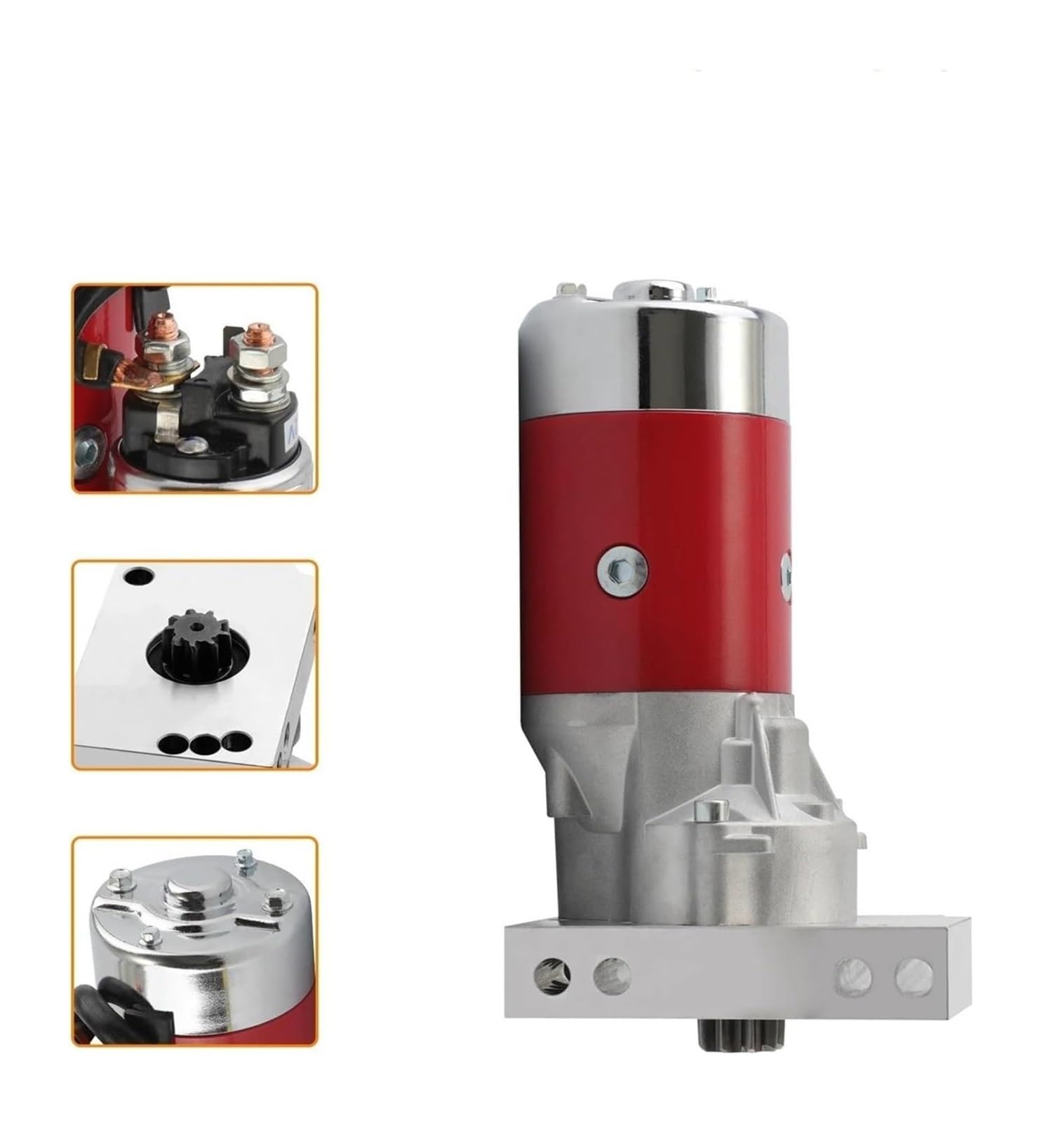 Motorino Di Avviamento Per V8 Small Big Block Per 18493 Per Chevy-V8 153 O 168 Denti Corona Dentata Motorino Avviamento In Alluminio 3 CV Riduzione Dell'ingranaggio