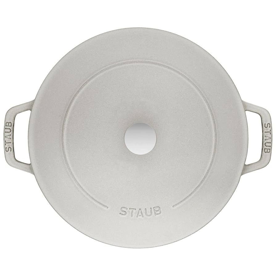 未使用 スタッカブルココット 24cm staub シリアルナンバー付 その手があったか！ココットとフライパンをスタッキングできる新