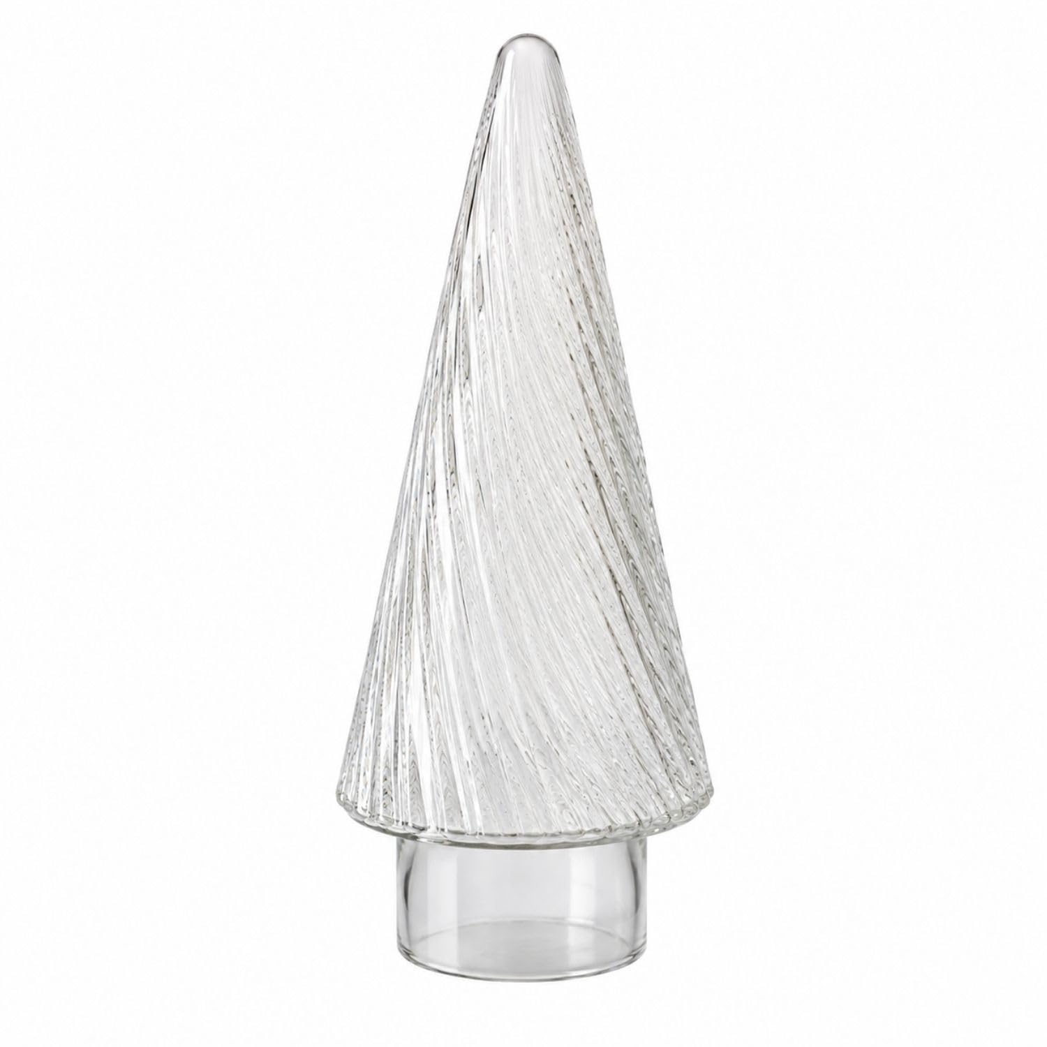 ecofynd 5.1 Inch Decorative Glass Christmas Tree Showpiece for Home Decor, Elegant Holiday Tabletop Decoration, Christmas Centerpiece for Living Room, Office, Shelf, Desktop & Festive Gift (GVASE037)-image-9