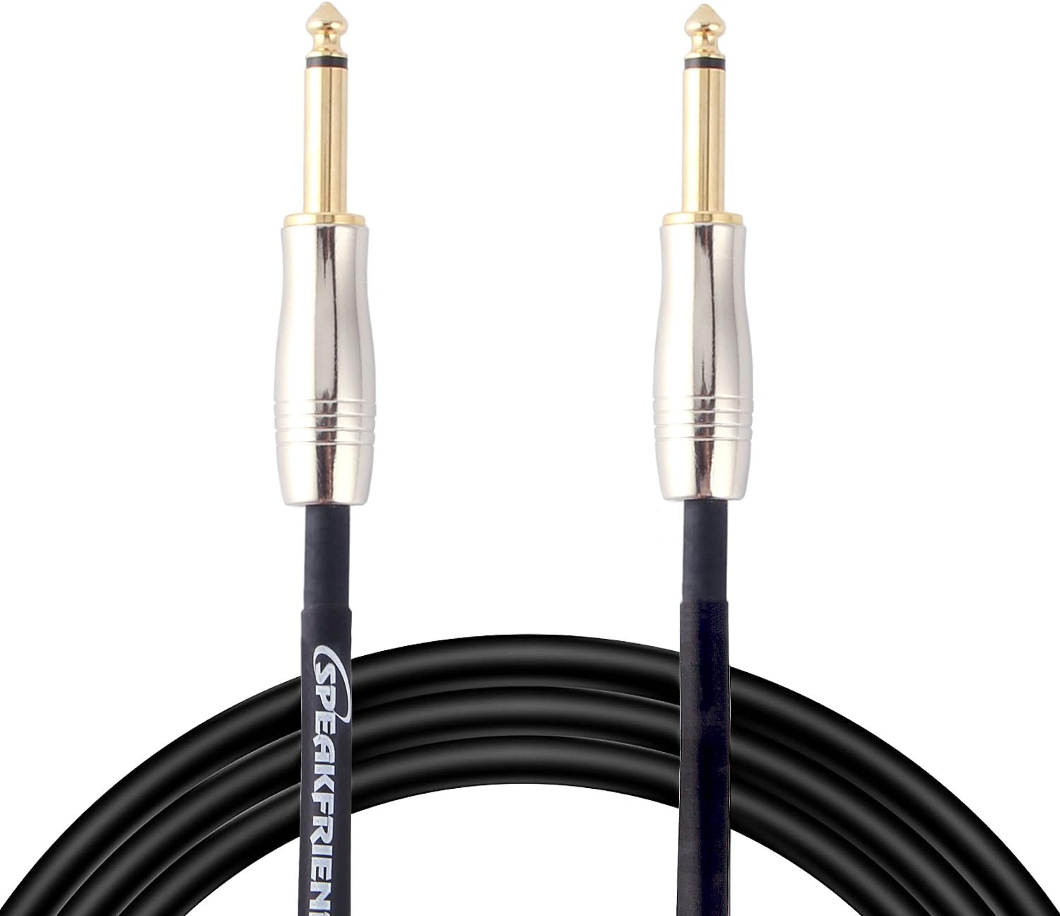 20ft Guitar Instrument Cable, Cable Patch Cords, Straight-to-Straight Guitar Accessories Cables, for Electric Guitar, Bass Guitar, Keyboard Guitar, Electric Mandolin, Pro Audio