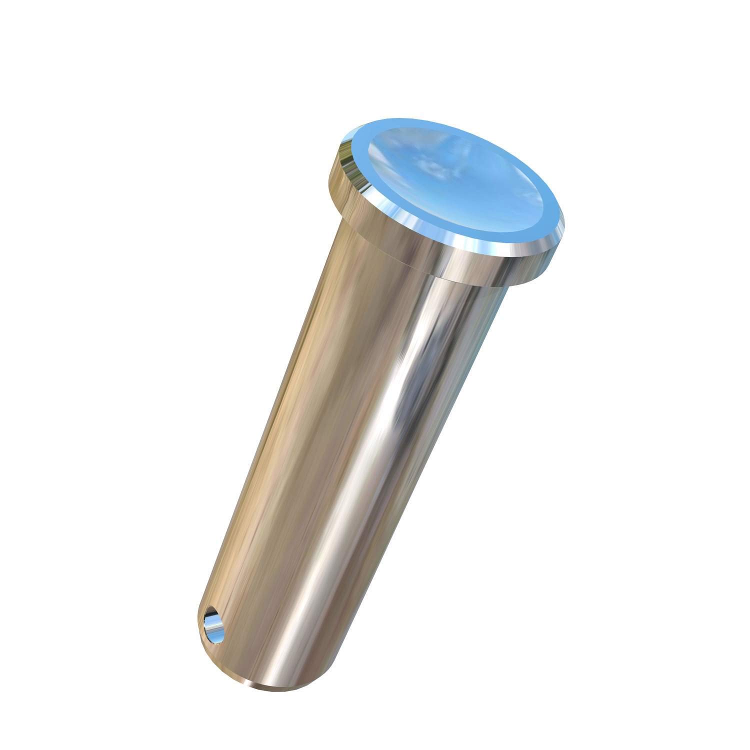 0038274, (Pack of 2) Titanium Clevis Pin 9/16 X 1-3/4 Grip Length with 9/64 Hole, Grade 5 (Ti-6Al-4V)