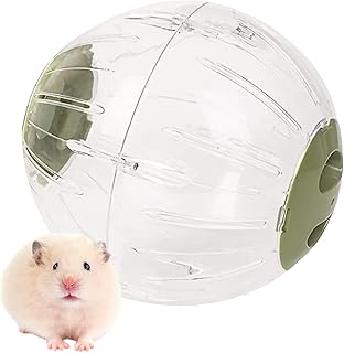 Pawsayes 7.28inch Large Hamster Ball for Exercise Running Hamster Wheel Funny Transparent Ball Hamsters Accessories Toys f...