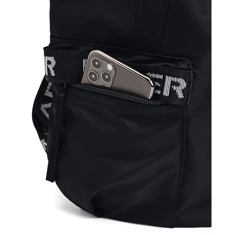 Under Armour Mochila favorita para mujer, Negro, talla única