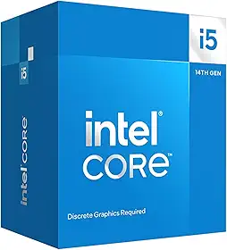 Intel Processador Core i5-14400F Desktop 10 núcleos (6 P-cores + 4 E-cores) até 4,7 GHz