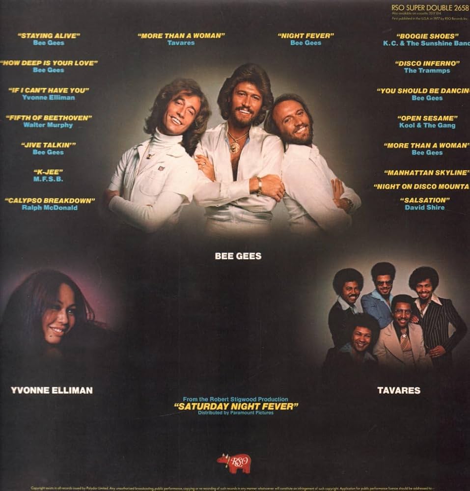 SATURDAY NIGHT FEVER 西ドイツ盤 RED FACE 初期盤 SATURDAY NIGHT FEVER 西ドイツ盤 RED FACE 初期盤 SATURDAY