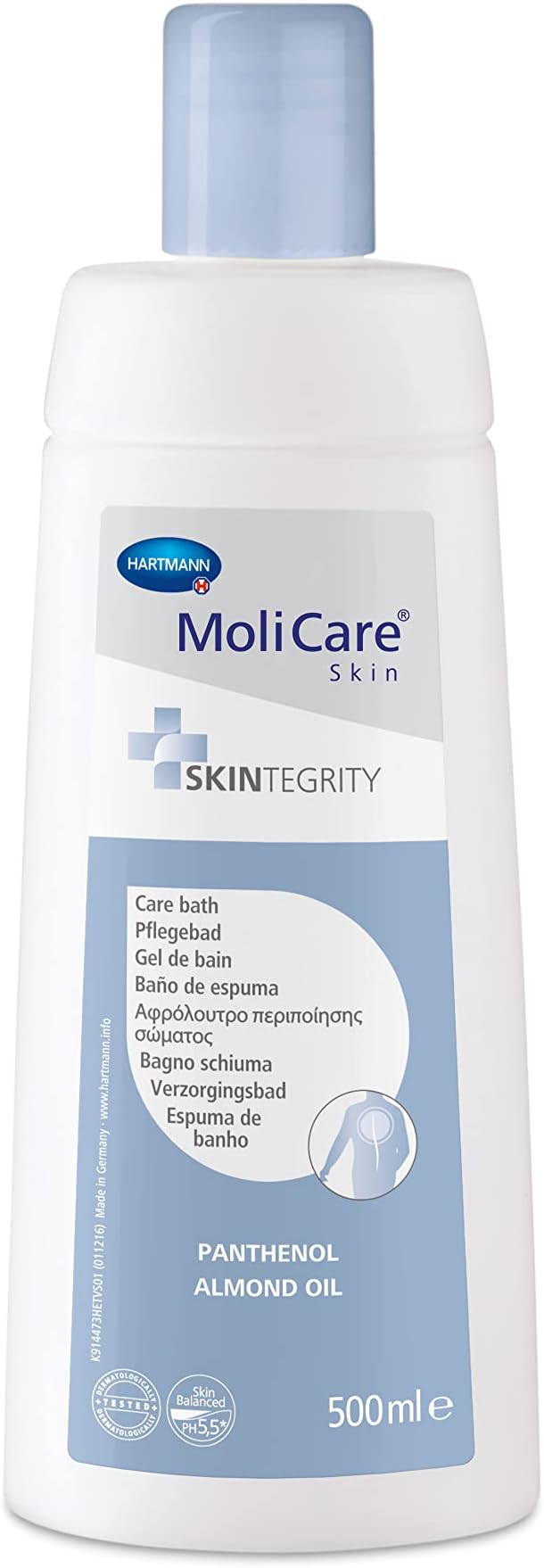 MolicareSkin Care Bath, for Sensitive Skin, gentle whole-body cleansing 500 ml