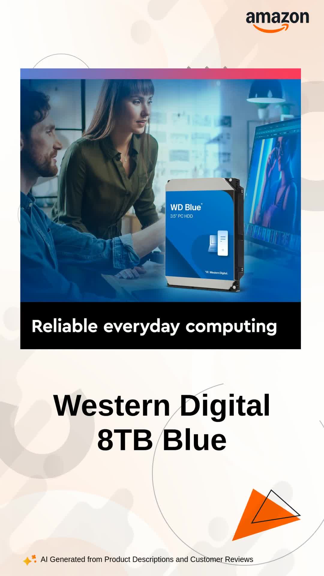 ジャンク　Western Digital WD Blue 8TB HDD CMR採用8TB HDDの新モデル「WD Blue WD80EAZZ」を買ってみた、コスパは