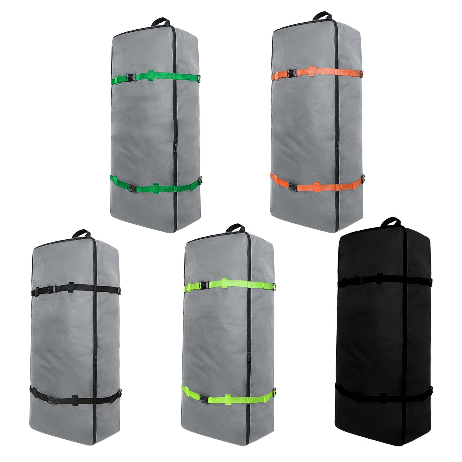 Surfboard Tasche Cover Paddleboard Rucksack Kajakfahren Tragetasche Lagerung Organizer Reißfest Surfboard Deck Bag(Black)