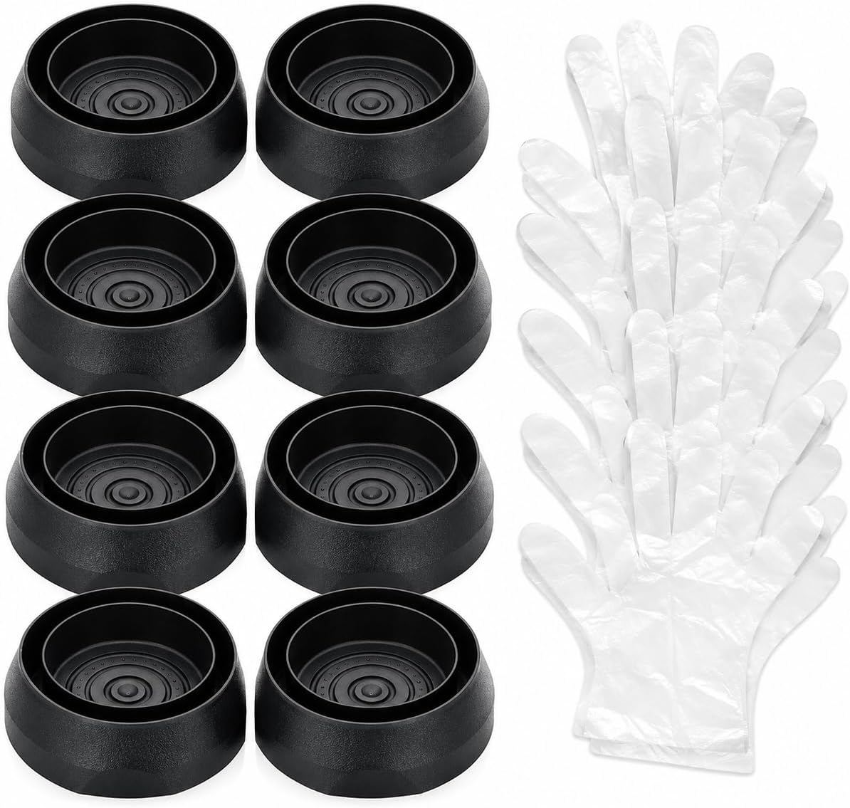 Bed Bug Trap Interceptors – 8 Pack Black Bedbug Detector Cups for Bed Legs, Sofa, Crib & Furniture, Chemical-Free Monitor