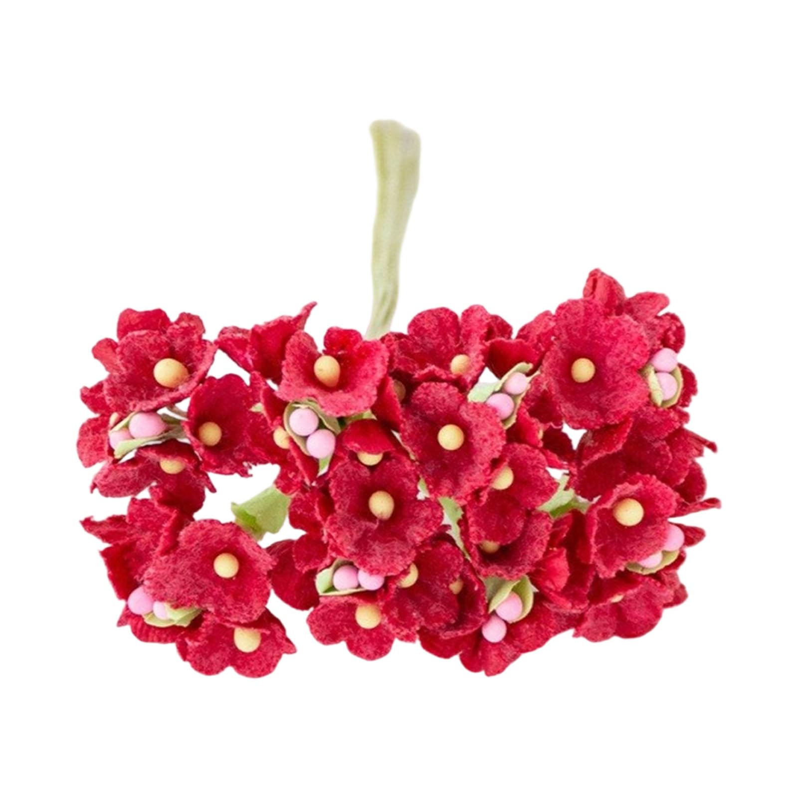 Msioytog Red Unique Gypsophila Flower Artificial Flowers For Proms, Anniversaries, Ceremonies, Wedding Embellishments Festival Decoration