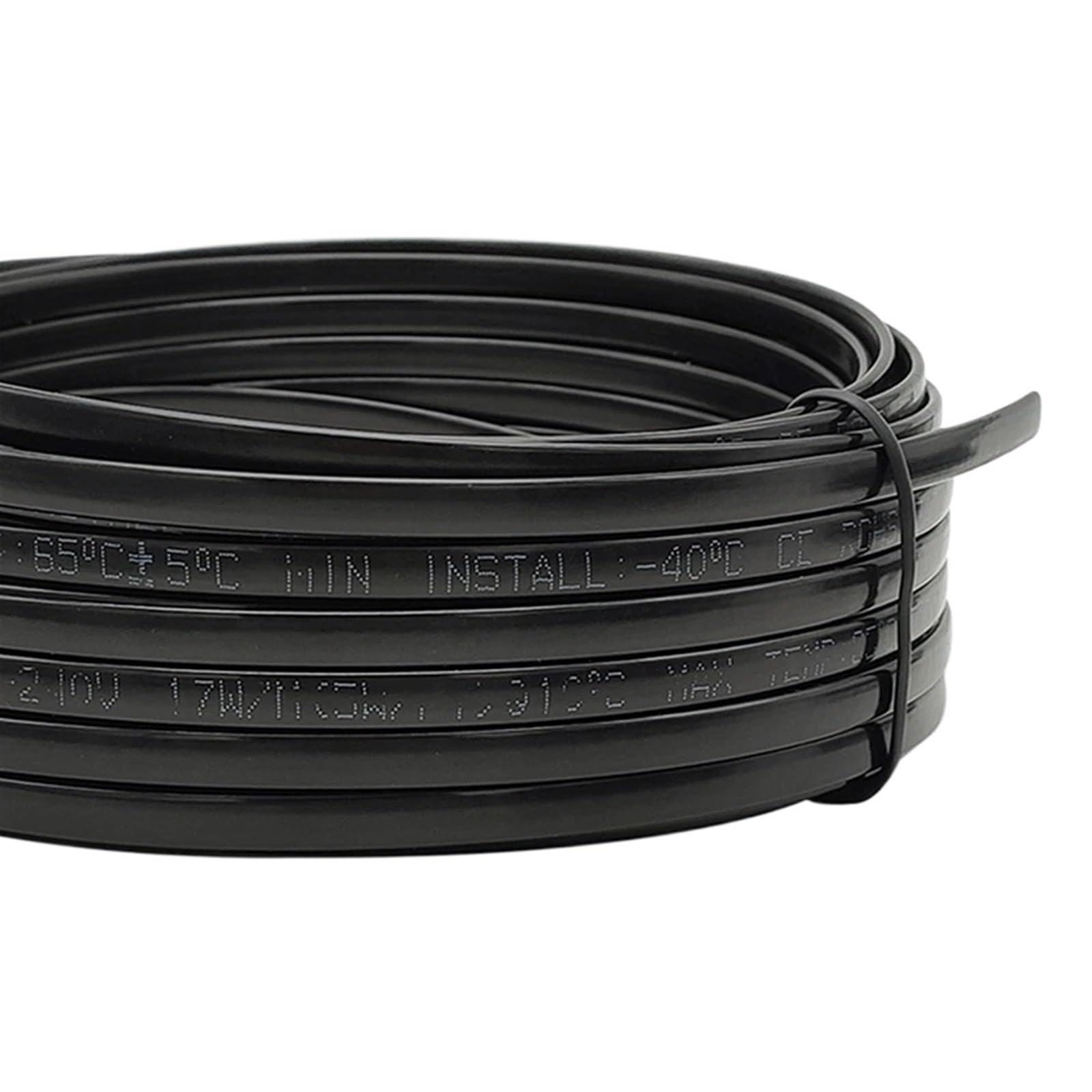 220 V 230 V 240 V - Pas besoin de contrôleur - Câble chauffant auto-régulant - Empêche le gel des tuyaux - Système de traçage de la chaleur (50 m)