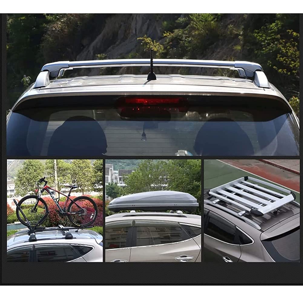 Bagażnik dachowy do samochodu Poprzeczki poprzeczne, Auto poprzeczka Szyny nośne Bagażnik dachowy Top Racks Aluminiowy rowerowy bagażnik dachowy Akcesoria do bagażników