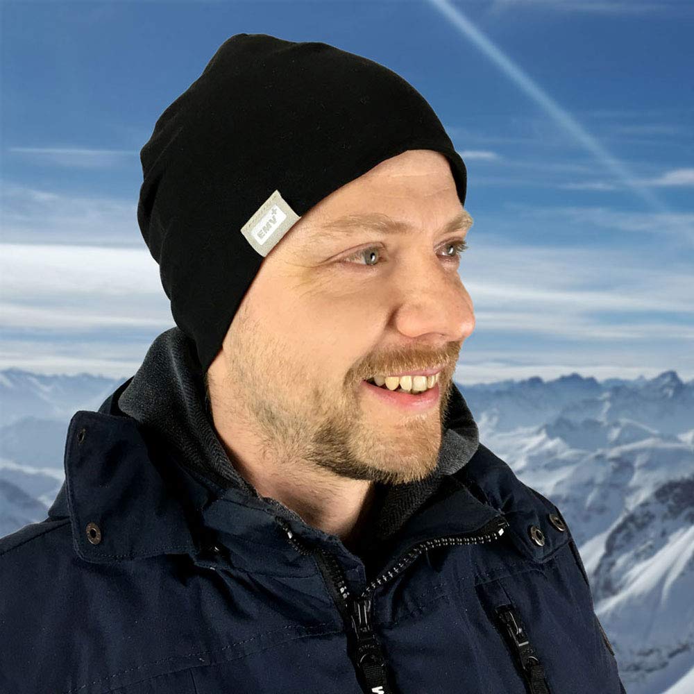 EMV+ Anti-Radiation Strahlenschutz Mütze/Haube (Schwarz) (X-Large (57-63cm))