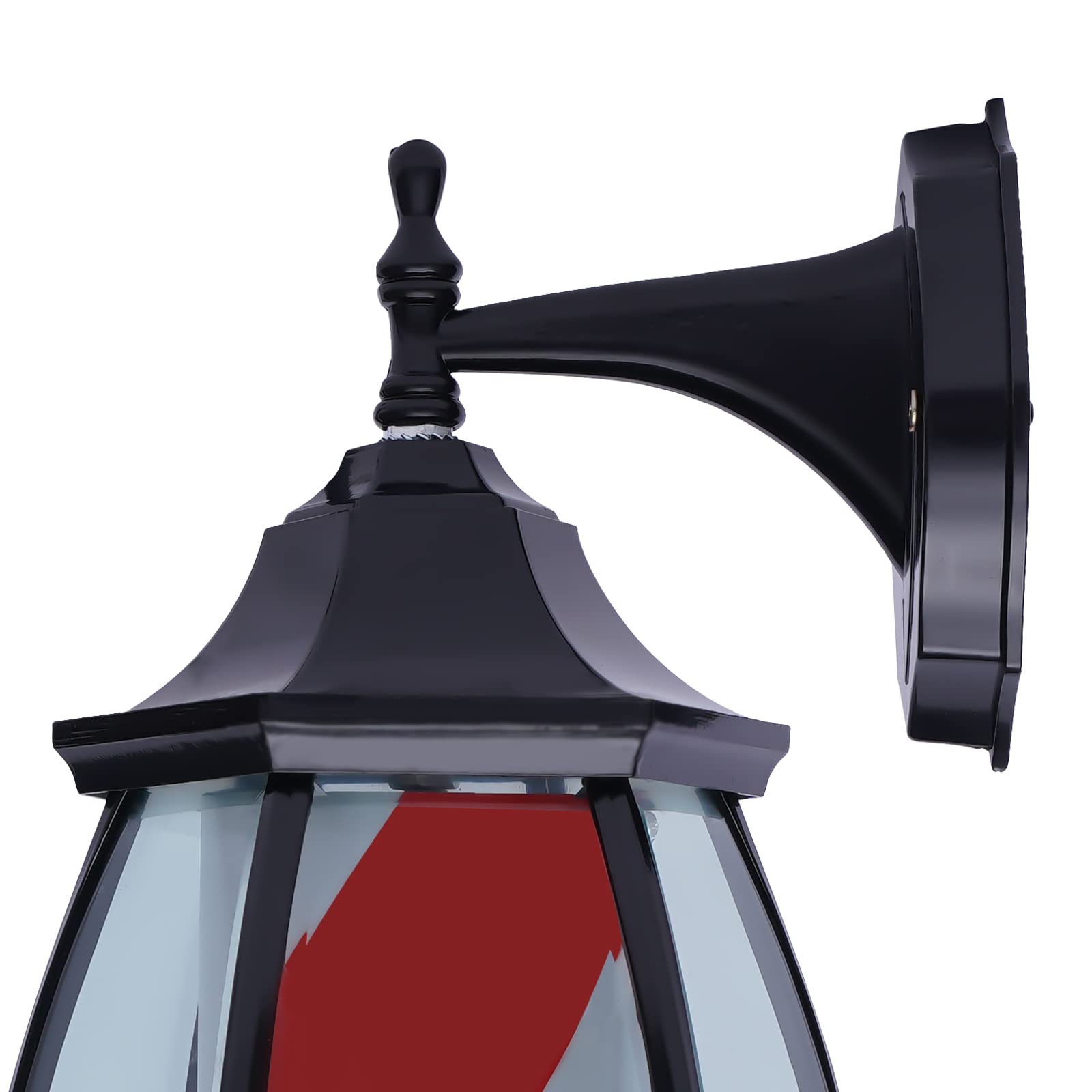 Palo da Barbiere da 20'', palo Luminoso per Barbiere, insegna a Strisce LED rotanti per Parrucchiere, insegna a Strisce LED rotanti per Parrucchiere, insegna a Strisce Rosse/Bianche/Blu per parru