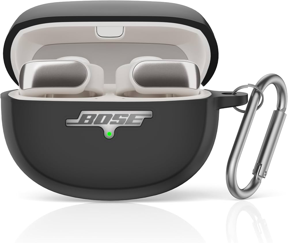 Bose Ultra Open Earbuds ワイヤレス充電ケース付き Amazon.com: Bose Ultra Open Earbuds Wireless Charging Case Cover