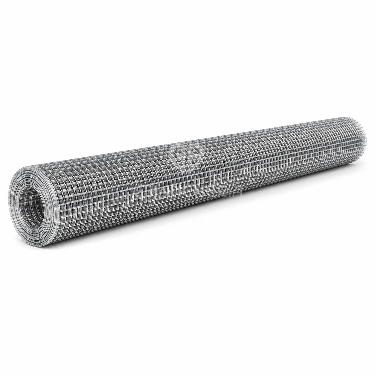 GBiancheria Rete Zincata in Rotolo Elettrosaldata a Maglia 12,5 x 12,5 mm, Filo 0,9 mm, Rete Metallica per Pollaio, Voliera, Orto, Giardino e Recinzioni (1,5 x 10 mt)