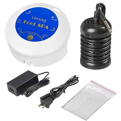 Máquina de desintoxicación iónica de baño de pies, portátil iónico de desintoxicación de pies de baño de spa de la máquina de limpieza de iones