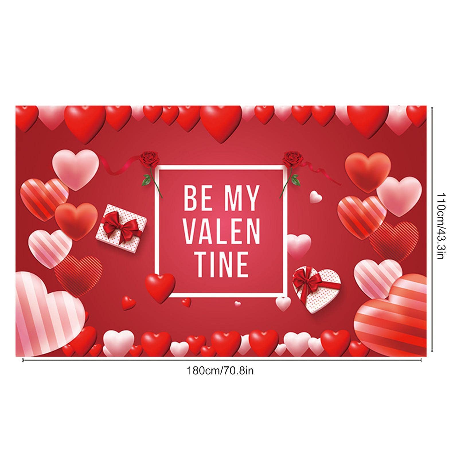 Sayala Decorazioni San Valentino,Banner di Valentino,Bandiera valentin
