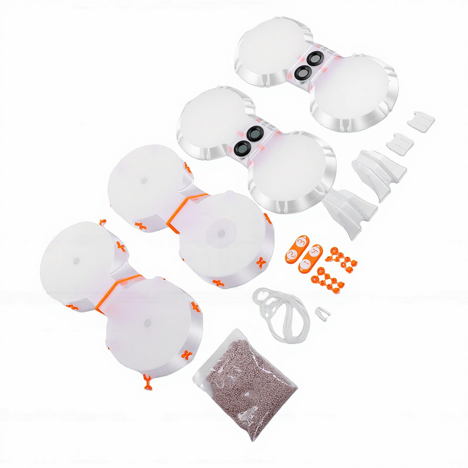 Caja Secadora de Filamento para Impresora 3D A1 A1 Mini, Caja de Carrete AMS Lite, de Almacenamiento ABS con Secado Activo a Prueba de Humedad y Polvo, Control de Humedad para Filamento de