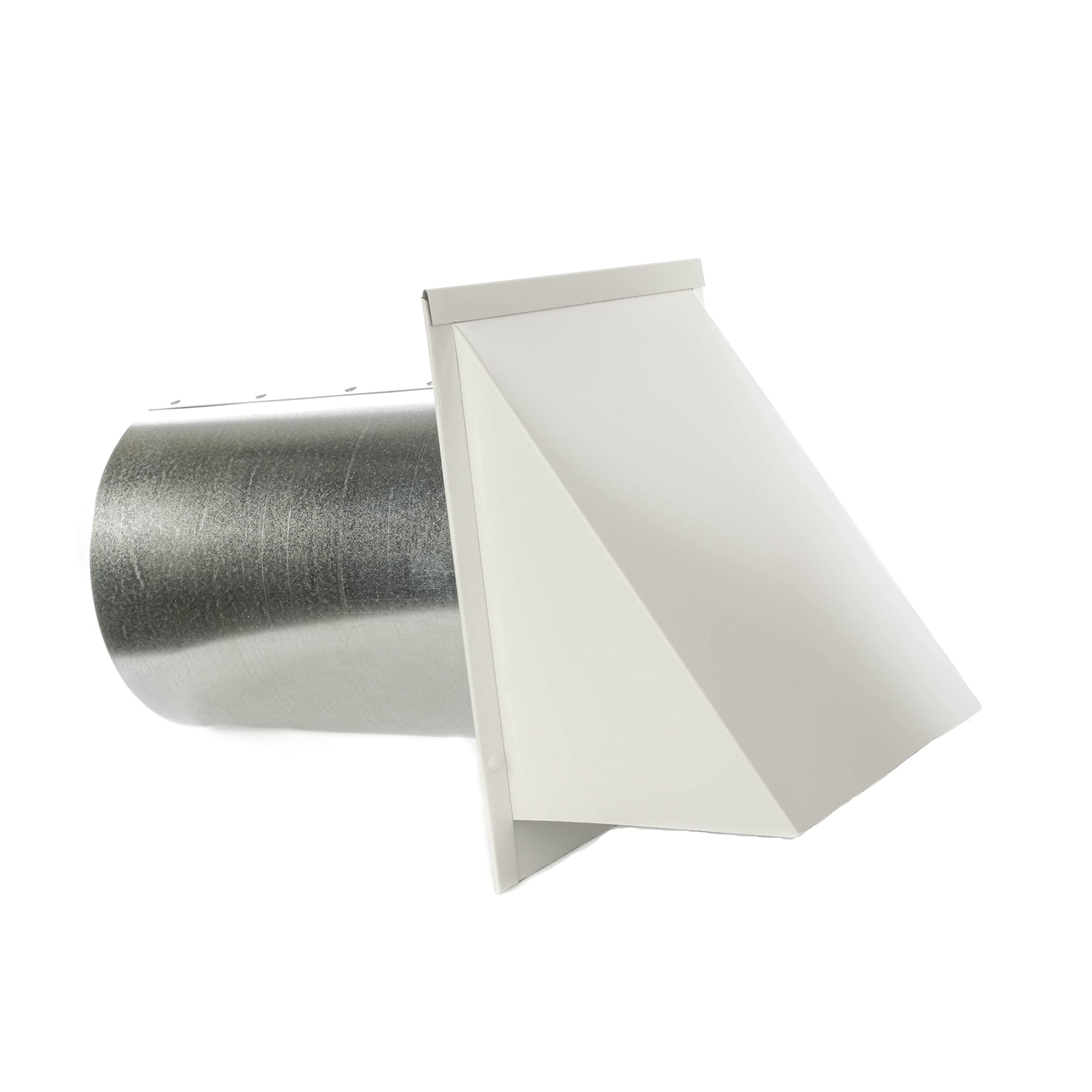Amazon.com: FAMCO Galvanized Steel Hooded Wall Vent With Damper, Dryer Vent  Outlet Used For Air Exhaust Applications : Appliances