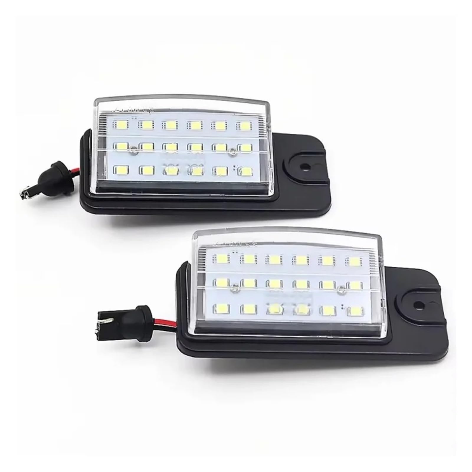 Conjunto Luz Matrícula Para EX35 EX37 QX50 FX35 FX37 FX50 QX70 EX25 Q45 2 Uds 6000K Luces LED Blancas Para Matrícula Lámparas Con Números