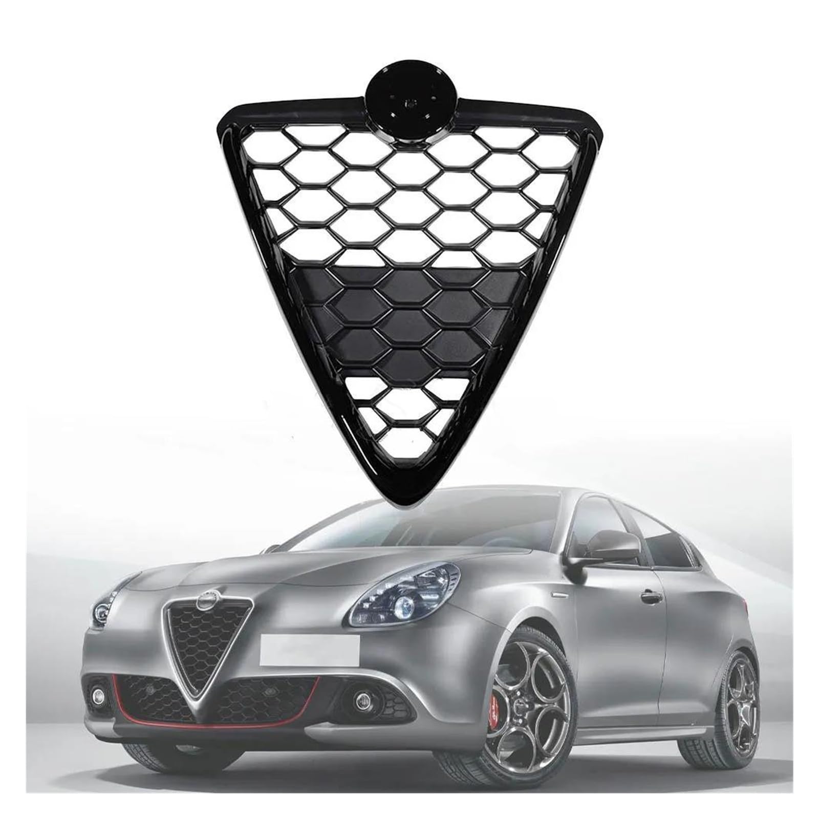 Griglie Anteriori Per Alfa Per Romeo Per Giulietta 2010-2016 Griglia A Nido D'ape Auto Griglia Radiatore Paraurti Anteriore Griglia Scudo 156112051 Griglie Radiatori Sportive