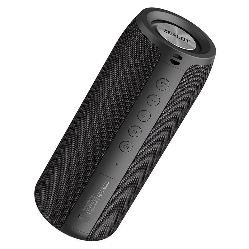 Beatfy 360 Haut-parleur Bluetooth portable résistant à l'eau Enceinte sans fil – Enceinte stéréo Bluetooth polyvalente pour la maison, les voyages et l'extérieur