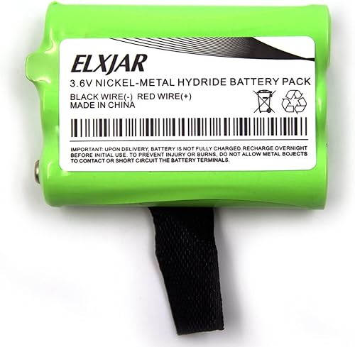 Miniatura 6 de Paquete de 2 baterías de repuesto de 3.6 V 600 mAh para radios bidireccionales Midland BATT3R BATT-3R AVP14 MID-AVP14 LXT600 LXT630 LXT630X3 LXT633