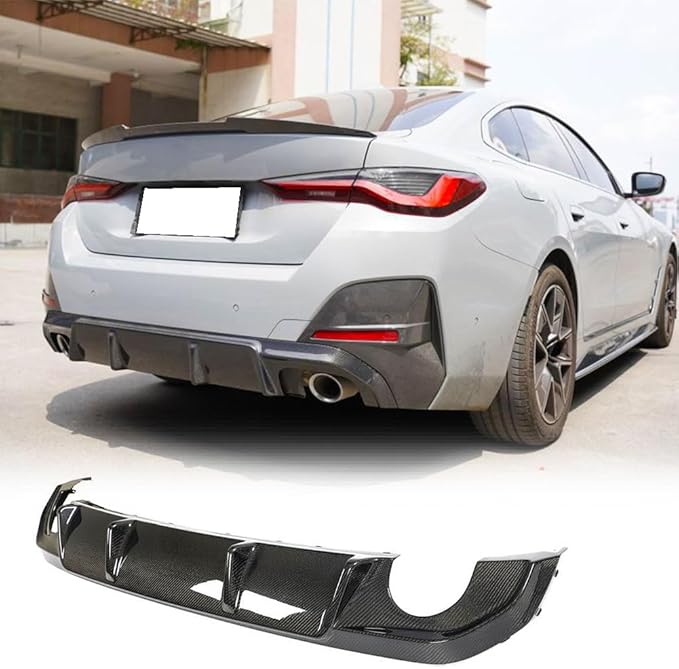 Amazon.com: MCARCAR KIT G26 Carbon Fiber Rear Diffuser for BMW 4 Series ...