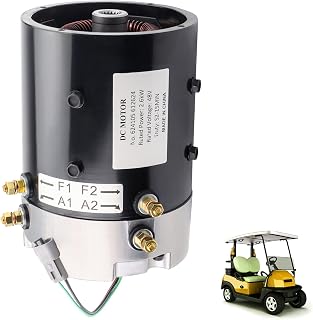 624105 612624 Golf Cart Motor 48V 2.6Kw Electric DC Motor,Replacement for EZGO Golf Carts for EZGO TXT/Freedom 48-Volt Models (2010 and Newer)