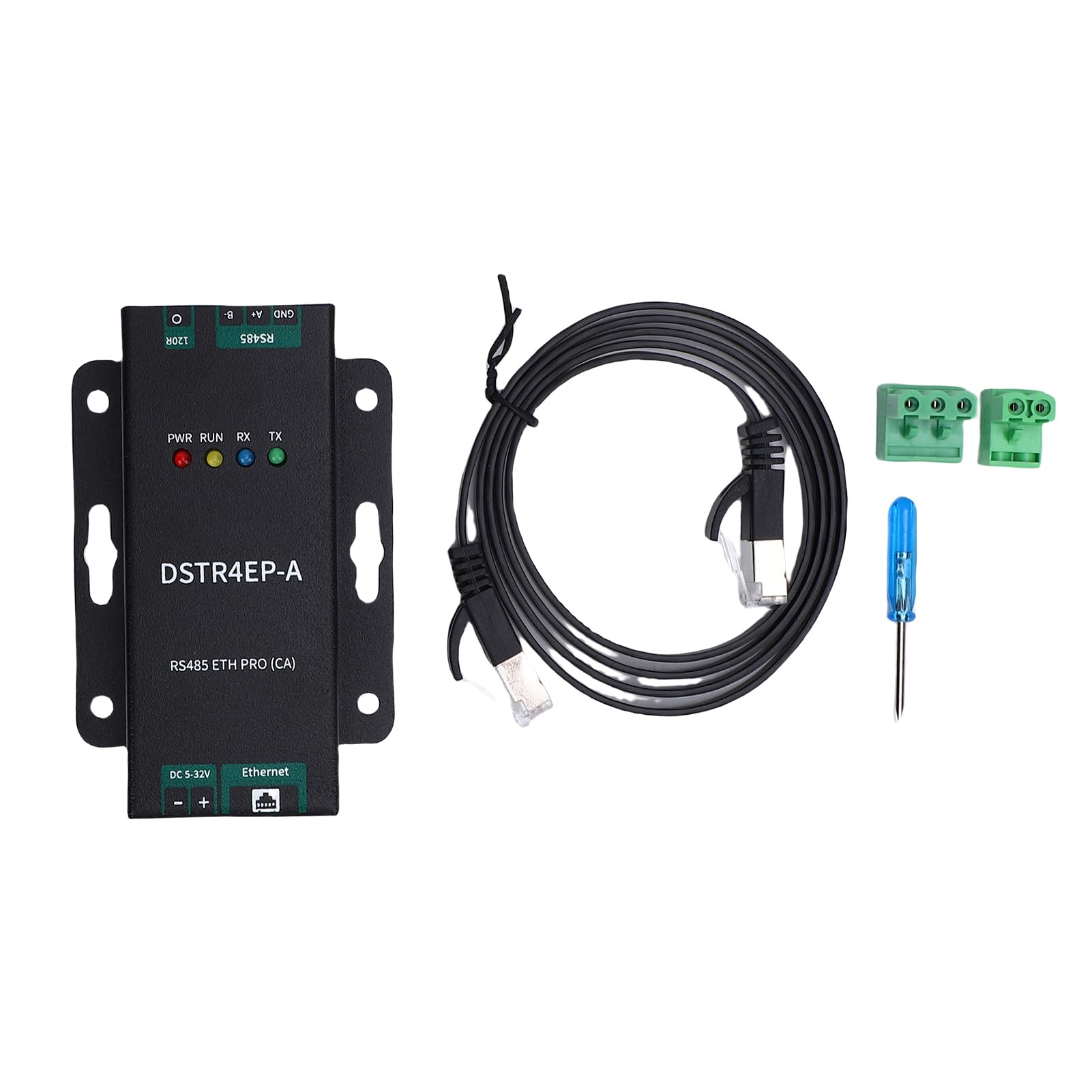 485-Ethernet-Konverter-Hochleistungsmodul für Bidirektionale Datenübertragung in Industriellen Anwendungen. Design aus Aluminiumlegierung