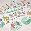 Paper Die Cuts - Life's a Beach - Over 60 Cardstock Scrapbook Die Cuts - by Miss Kate Cuttables #2